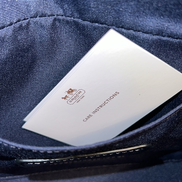 NWT Coach F34604 Mini Ruby Crossbody NWT Midnight - Picture 5 of 8